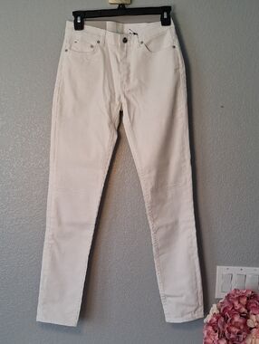 BLK DNM Women's Off-White Slim Jeans